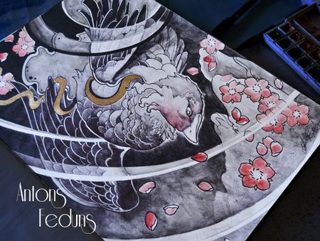 Tattoos - Japanese Phoenix - 93482